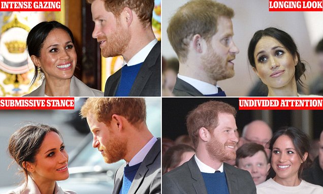 Meghan Markle's demeanour appears to be shifting in her marriage with Prince Harry as one body language expert noticed a "shift" during her recent public outings.