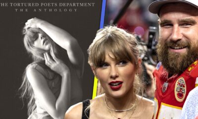 The Kansas City Chiefs player—who has been dating Taylor Swift since last summer—isn't fighting the alchemy after her new album, The Tortured Poets Department, seemingly referenced their sweet romance.