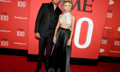 Patrick Mahomes and Brittany Mahomes recently attended an award show in New York City and the NFL WAG was spotted flaunting her toned physique. Here are pictures of the two from the event.