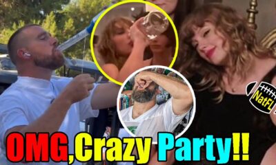 Every Photo We Have of Taylor Swift and Travis Kelce private party at the Beverly Hills Mansion