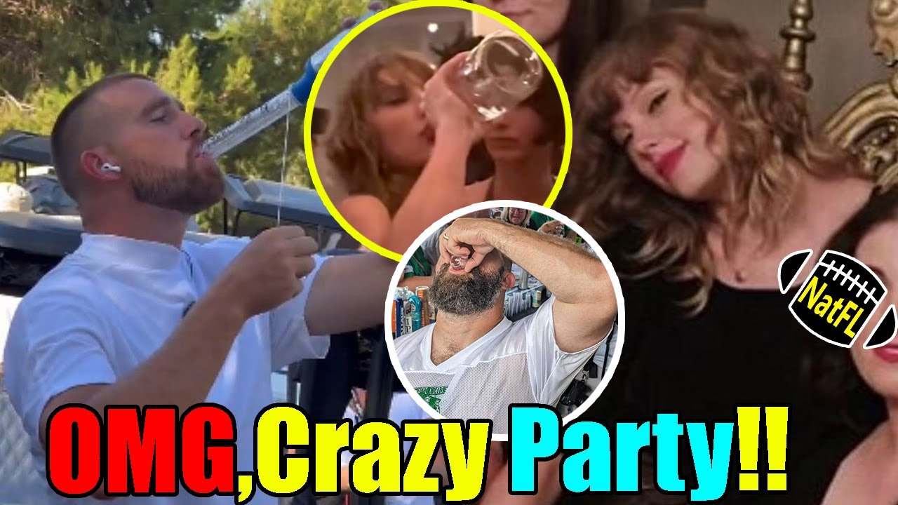 Every Photo We Have of Taylor Swift and Travis Kelce private party at the Beverly Hills Mansion