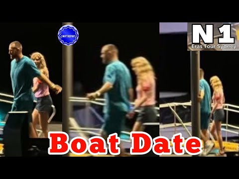 Taylor Swift and Travis Kelce shared a romantic evening strolling, showcasing their growing affection for one another; Captured in a video, the couple was seen holding hands, their joy evident as they navigated the waterfront.