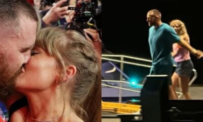 I was wrong: Taylor Swift-Travis Kelce romance isn't fake. Apologies, you lovebirds. There was a moment after the AFC championship game when my world flipped on its head. That moment made me believe in love again. It was when Taylor Swift and Travis Kelce kissed.