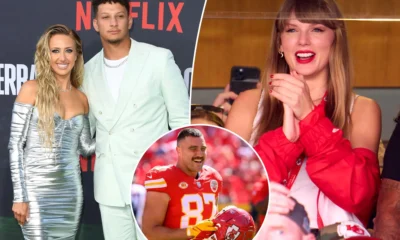 Taylor Swift and Travis Kelce made a striking appearance at Patrick and Brittany Mahomes' charity auction event, where the Kansas City Chiefs tight end referred to the pop singer as his 'significant other.