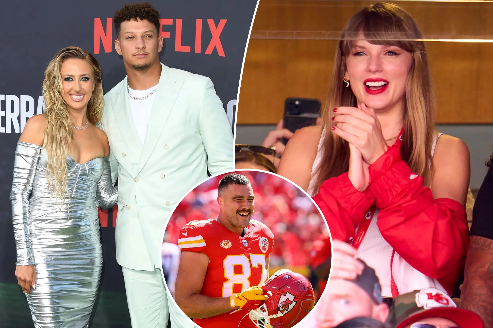 Taylor Swift and Travis Kelce made a striking appearance at Patrick and Brittany Mahomes' charity auction event, where the Kansas City Chiefs tight end referred to the pop singer as his 'significant other.