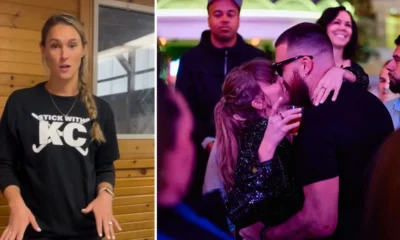 Kylie Kelce Shows Love to Taylor Swift After Announcement of New Album, The Tortured Poets Department; The award brought about some major excitement for fans of Taylor Swift, and Kylie Kelce is showing her support for her brother-in-law Travis Kelce's girlfriend.