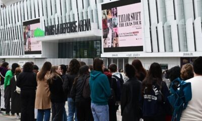 Taylor Swift kicks off European leg of Eras Tour with four nights in Paris, The highest-grossing tour in history finally arrived in Europe on Thursday as Taylor Swift kicked off her European Tour