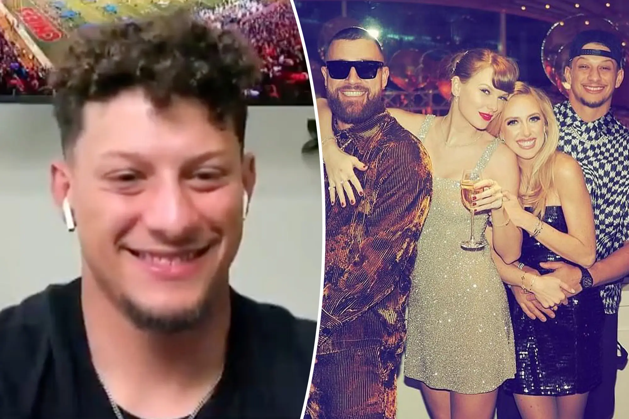 Taylor Swift and Travis Kelce have been the center of attention since they began dating last year. Swift fueled the rumors by frequently attending Kansas City Chiefs’ games: But there’s more to this story. Patrick Mahomes, the star QB of the Chiefs, recently claimed some credit for bringing the couple together.