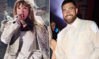 Travis Kelce Shows Taylor Swift Support At Eras Tour Concert In Paris After Filming ‘Grotesquerie’