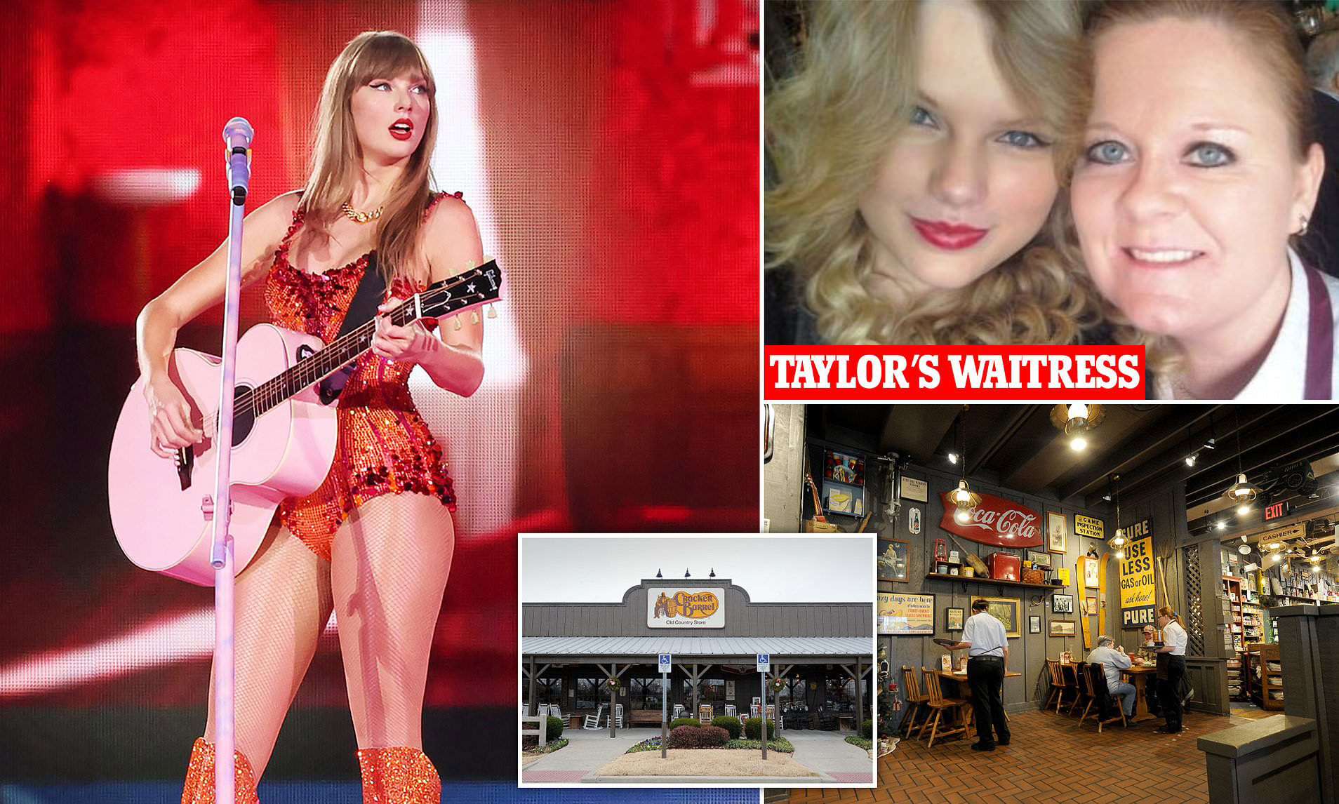 EXCLUSIVE: Taylor Swift's hometown Cracker Barrel set to drop her favorites from the menu as the chain faces dramatic makeover