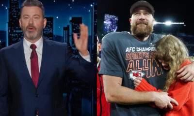 Travis Kelce may have a jaw-dropping new salary, but he’s still got a ways to go to impress Jimmy Kimmel.