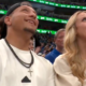 Patrick and Brittany Mahomes are the new lucky charm for the Dallas Mavericks: The Mahomes family don't have a team in Kansas City to root for.