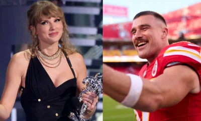 More important things to do, Travis? Chiefs star Kelce is notably ABSENT from OTAs - as he continues to travel the world with girlfriend Taylor Swift: Fans are wondering if Kelce is in L.A. to film a horror TV show, called 'Grotesque'