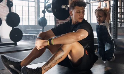 Patrick Mahomes and his adorable family have been consistently astonishing the fans during the offseason: In a post shared by Patrick Mahomes, the quarterback can be seen working out at a gym and little Sterling in the background