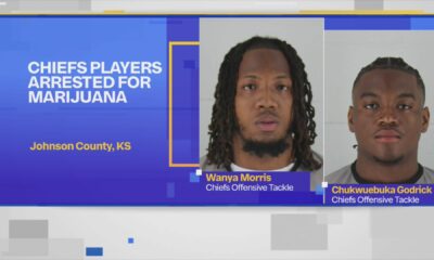 BREAKING: Chiefs' offensive linemen Wanya Morris and Chukwuebuka Godrick arrested in drug bust: Legal troubles loom as players post bond and await court date