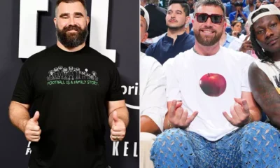 Jason Kelce Sides with Taylor Swift Fan Poking Fun at Travis Kelce’s Ripped Jeans: ‘Now That’s Funny!’ “What the f--- did taylor cats do with his jeans?” one Swiftie asked on X, attracting the retired NFL star’s attention