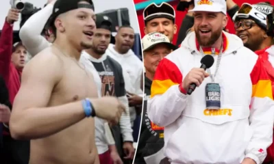 In the latest episode of their "New Heights" podcast, brothers Travis and Jason Kelce shared differing views, sparking lively discussion. The topic at hand was a viral photo of a shirtless Patrick Mahomes in the Chiefs locker room