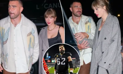 Is this how Taylor Swift and Travis Kelce's relationship ends? Fans reveal bizarre conspiracy theory involving his brother Jason after spotting sign of the couple's fate during Eagles' win over the Chiefs