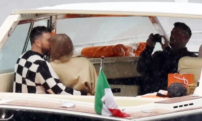 Taylor Swift and Travis Kelce made the most of a short break between dates on the European leg of her Eras Tour with a romantic rendezvous in Lake Como this week. There they strolled the scenic streets of the celebrity-frequented vacation destination, motored across the pristine waters in a speedboat and even shared a kiss in the rain.