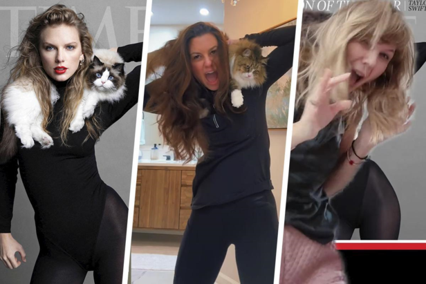 Taylor Swift mania hits new heights as one fan creates Swiftie-themed outfit for her cat: Swift has arrived in Scotland for a number of concerts