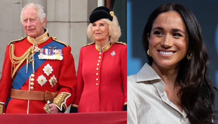 King Charles' spotlight under threat as Meghan Markle's plans laid bare: Meghan Markle is expected to attempt to steal spotlight from Trooping the Colour