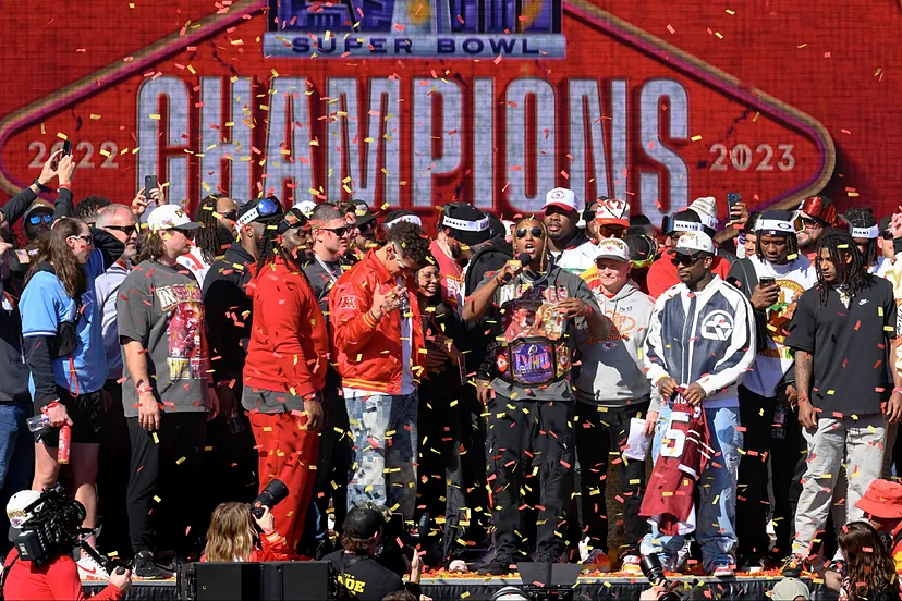 Is the NFL rigged? Alleged script leaked with the next five Super Bowls: Instagram user claims to reveal NFL's next five Super Bowl winners and NFL fans react to 'leak' predicting Chiefs' historic three-peat