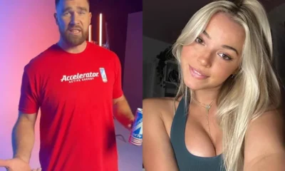 War between Taylor Swift and Olivia Dunne? Video with Travis Kelce could be the trigger: Collaborated to promote Accelerator Active Energy drinks