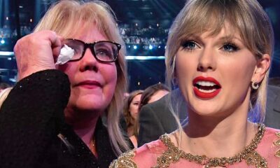 WATCH: Taylor Swift's Mom Andrea Reacts to 'thanK you aIMee' Lyric About Her During 2nd London Eras Tour Show with tears rolling down her eyes