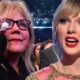 WATCH: Taylor Swift's Mom Andrea Reacts to 'thanK you aIMee' Lyric About Her During 2nd London Eras Tour Show with tears rolling down her eyes