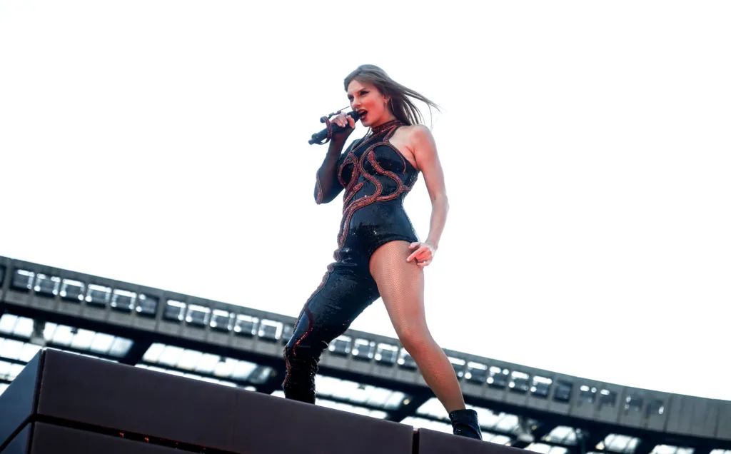 Taylor Swift review: Pop's heartbreak princess dazzles in Edinburgh: Pop’s heartbreak princess launched the first of 17 British concerts at Edinburgh’s Murrayfield Stadium where, shortly before taking to the stage, she was wheeled into the arena hidden inside a janitor’s cart.