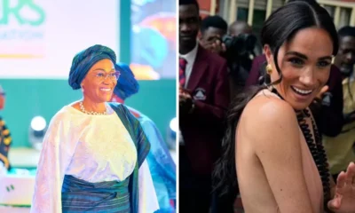 ‘Nakedness’: Meghan Markle’s choice of clothes in Nigeria trip under scanner; First Lady says, ‘This is not Met Gala’