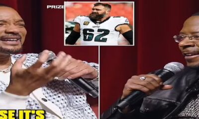 Jason Kelce SLAMMED by Will Smith and Martin Lawrence as retired NFL star admits he never washes his feet... after Taylor Swift previously baffled fans with her bizarre stance on debate