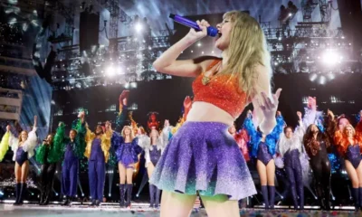 British fans moan that Taylor Swift's Edinburgh gig was 'taken over by Americans' who came to the Eras Tour - even though she played 53 shows in the US