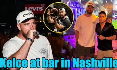 VIDEO: New clip emerges of Travis Kelce partying on stage at rowdy Nashville bar with George Kittle... after heading to Morgan Wallen's controversial bar