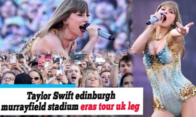 VIDEO: Roaring crowd goes wild as Taylor Swift takes to stage in one of her trademark glittering bodysuits as star kicks off first show of sell-out UK Eras Tour in Edinburgh