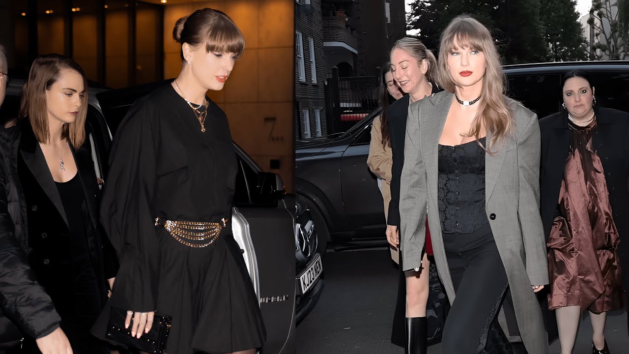 The Stella McCartney collective! Taylor Swift and her A-list pals wear head-to-toe looks from the Brit designer for London dinner