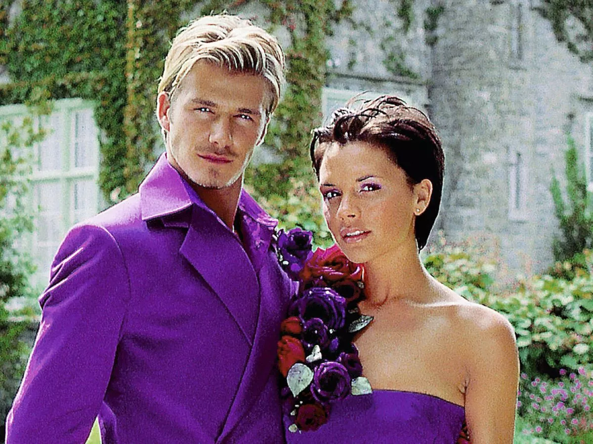 EXCLUSIVE: Victoria & David Beckham Re-Wear Iconic Purple Wedding Looks for 25th Anniversary: Victoria and David Beckham celebrated a milestone anniversary by digging some iconic looks out of their wardrobe.