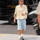 Justin Bieber—and His Artful, Disheveled Style—Is My Summer Mood: Justin Bieber hit the streets of New York City wearing his version of an easy-breezy summer outfit