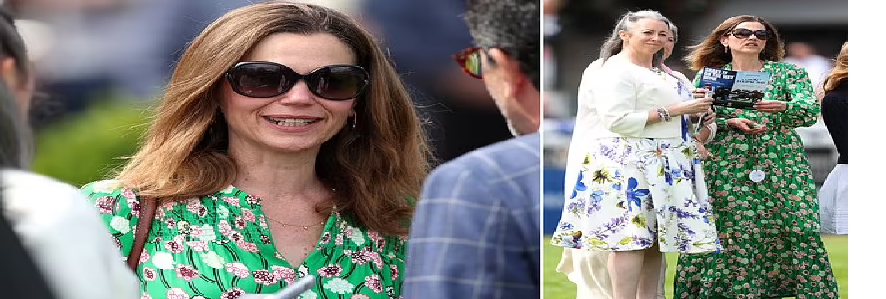 Downing Street's new first lady blooms in her new role: Keir Starmer's wife 'Lady Vic' leaves her husband to it on his first day as she puts on a VERY chic display at the horse racing - after vowing to 'lead her own life' in No10