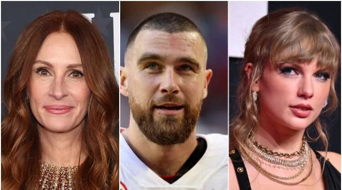 EXCLUSIVE: Julia Roberts suggests that Travis Kelce and Taylor Swift should take their time if they want their relationship to last. She noted that many women are interested in a handsome man like Travis. Taylor Swift needs to act fast and secure their relationship.”