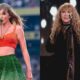 Taylor Swift plays Clara Bow for the first time and dedicates the track to her 'hero' Stevie Nicks as the Fleetwood Mac legend attends Dublin Eras Tour gig