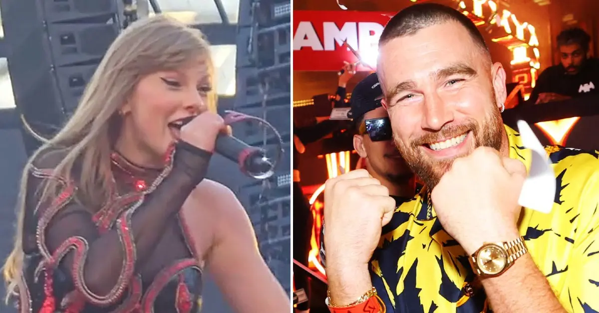 Taylor Swift 'Swooning' Over Boyfriend Travis Kelce's Surprise Performance at London Concert: 'Never Going to Forget These Shows'