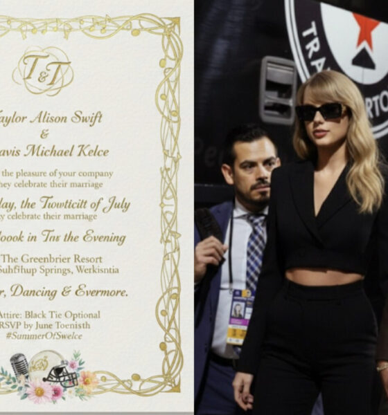 Travis Kelce and Taylor Swift Release Their Highly Anticipated Wedding Invitations, Captivating Fans Worldwide Just Days After Heartbreaking Loss to the Cowboys