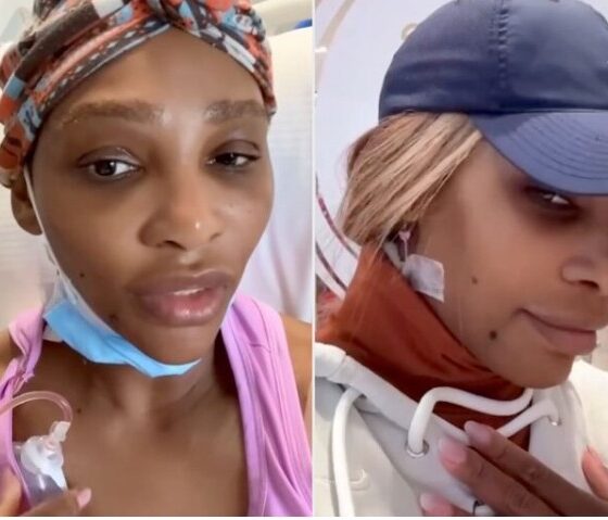 Breaking: Serena’s doctors just removed a massive cyst from her neck – fans can’t stop praying for her speedy recovery. 🙏 Tag a friend who’d want to send good vibes!